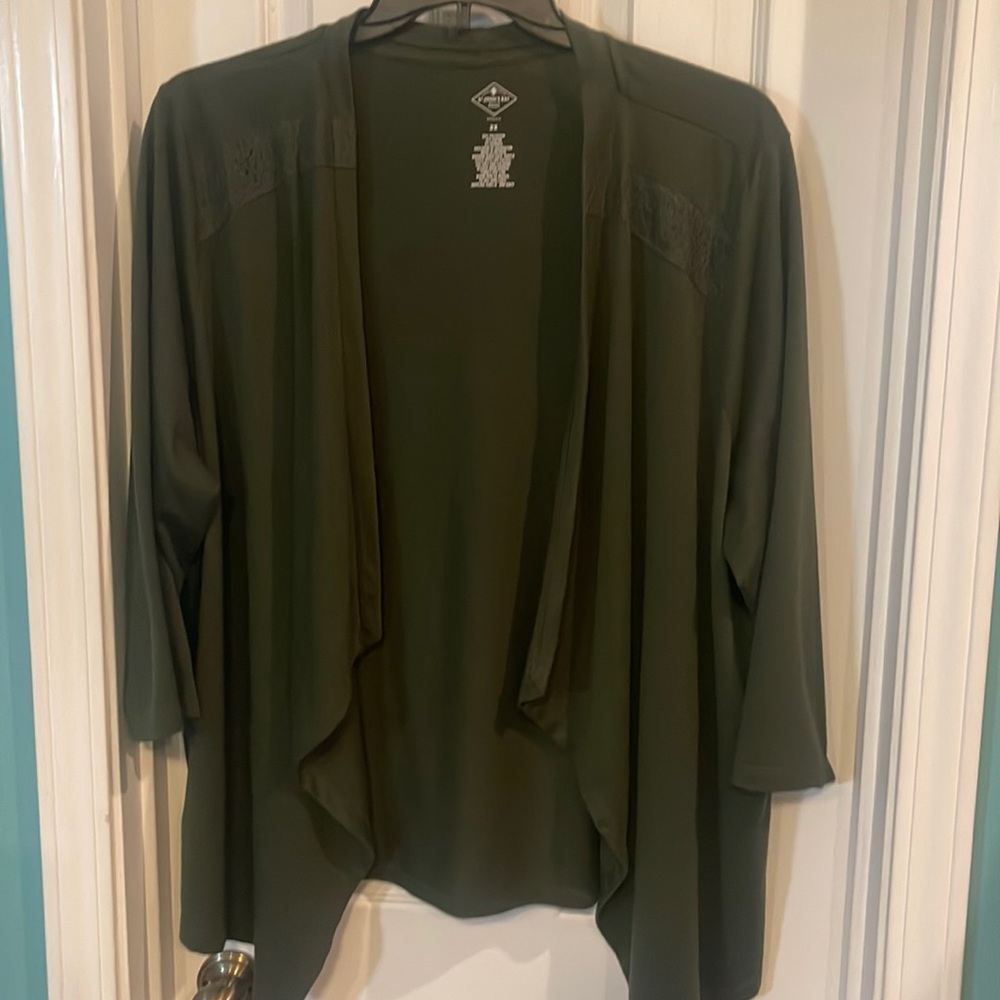 3/4 sleeve blazer